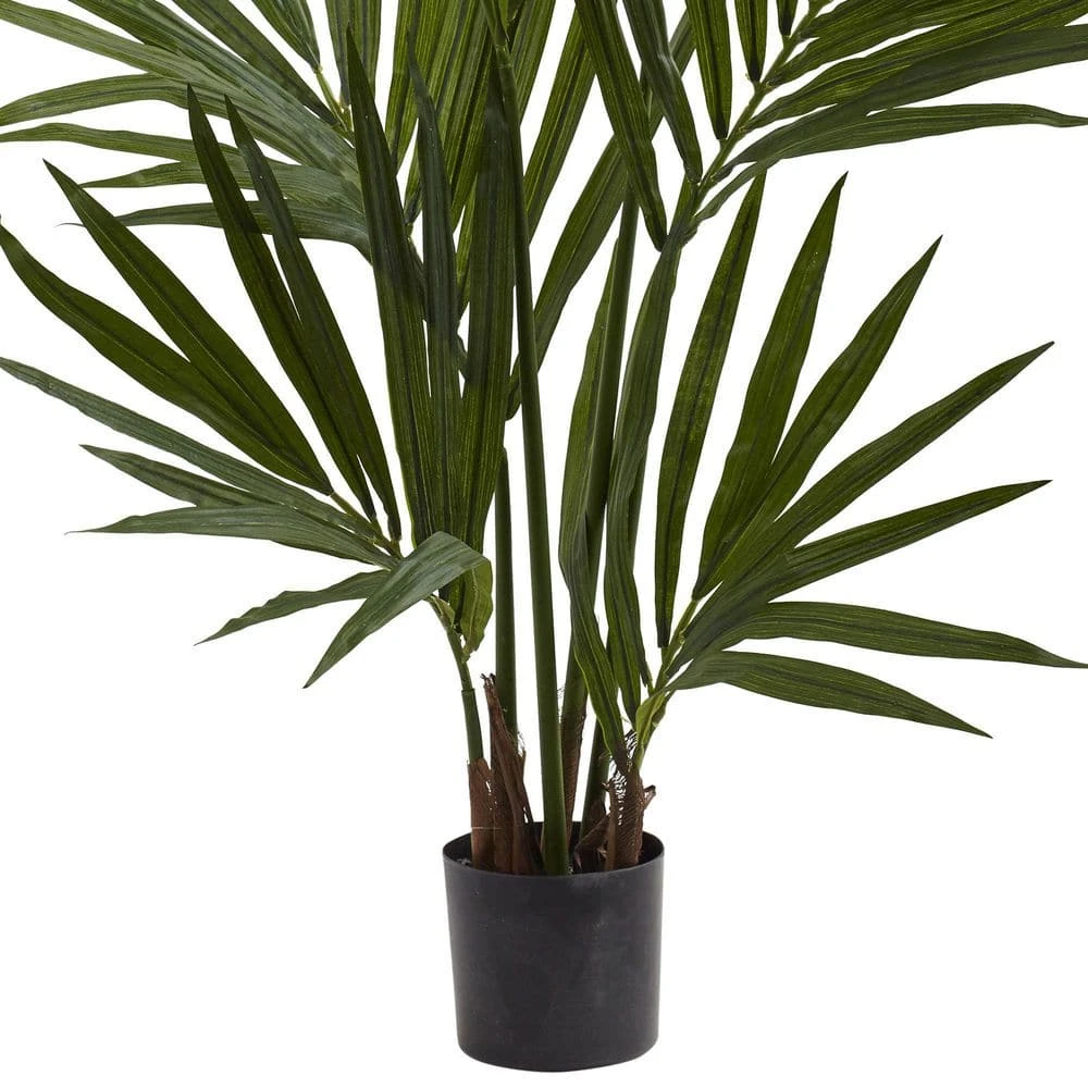 4 Ft. Artificial Kentia Palm Silk Tree 5 4 Ft. Artificial Kentia Palm Silk Tree - Image 3