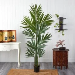 7 Ft. Artificial Kentia Palm Silk Tree -Artificial nearly natural artificial trees 5462 31 1000
