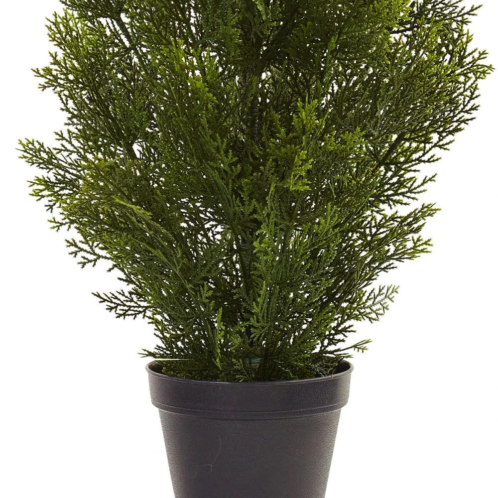 3 Ft. Artificial Indoor/Outdoor Mini Cedar Pine Tree 6 3 Ft. Artificial Indoor/Outdoor Mini Cedar Pine Tree - Image 4