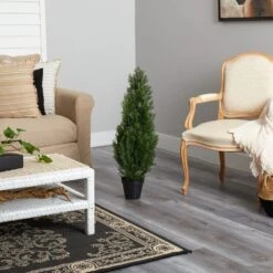 3 Ft. Artificial Indoor/Outdoor Mini Cedar Pine Tree 13 3 Ft. Artificial Indoor/Outdoor Mini Cedar Pine Tree -Artificial nearly natural artificial trees 5470 44 1000
