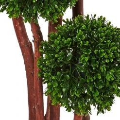 Indoor/Outdoor 5 Ft. Boxwood Artificial Tree UV Resistant 8 Indoor/Outdoor 5 Ft. Boxwood Artificial Tree UV Resistant -Artificial nearly natural artificial trees 5485 4f 1000