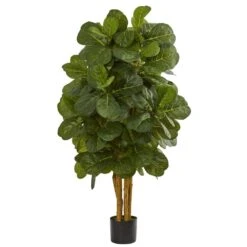 4 In. Fiddle Leaf Fig Artificial Tree