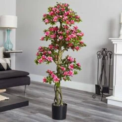 5 Ft. Azalea Artificial Tree -Artificial nearly natural artificial trees 5506 1f 1000