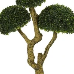 5 Ft. UV Resistant Indoor/Outdoor 5-Head Boxwood Artificial Tree 9 5 Ft. UV Resistant Indoor/Outdoor 5-Head Boxwood Artificial Tree -Artificial nearly natural artificial trees 5524 4f 1000