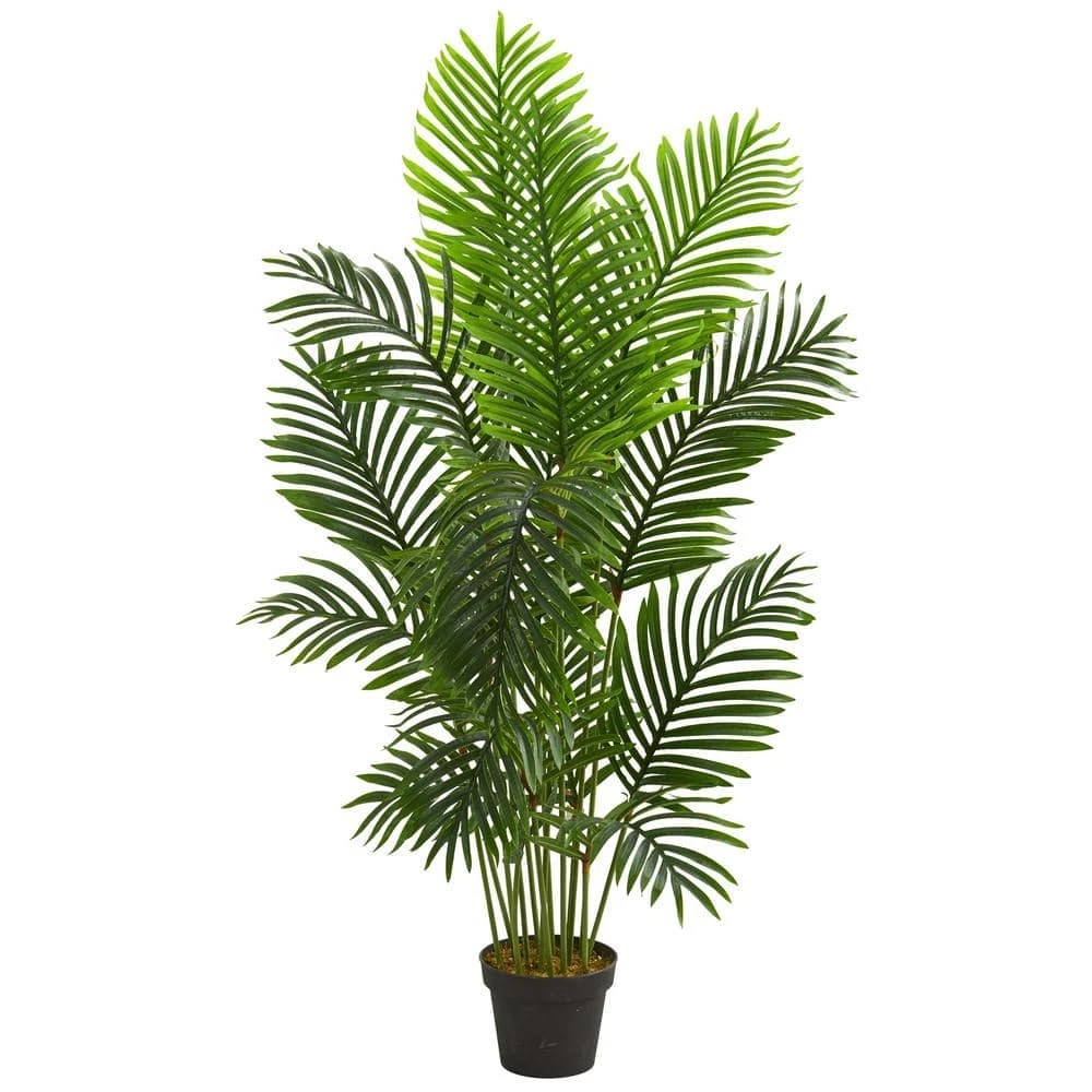 Indoor 5 Ft. Paradise Palm Artificial Tree 3 Indoor 5 Ft. Paradise Palm Artificial Tree