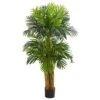 Indoor 5 Ft. Triple Areca Palm Artificial Tree 1 Indoor 5 Ft. Triple Areca Palm Artificial Tree -Artificial nearly natural artificial trees 5536 64 1000