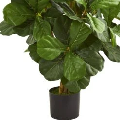 Indoor 3.5 Ft. Fiddle Leaf Artificial Tree 9 Indoor 3.5 Ft. Fiddle Leaf Artificial Tree -Artificial nearly natural artificial trees 5551 4f 1000