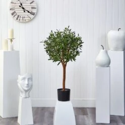 Indoor 3.5 In. Olive Artificial Tree -Artificial nearly natural artificial trees 5565 31 1000