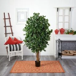Indoor 5.5 In. Ficus Artificial Tree 12 Indoor 5.5 In. Ficus Artificial Tree -Artificial nearly natural artificial trees 5569 1f 1000