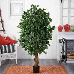Indoor 5.5 In. Ficus Artificial Tree 15 Indoor 5.5 In. Ficus Artificial Tree -Artificial nearly natural artificial trees 5569 31 1000