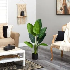 Indoor 4 Ft. Travelers Palm Artificial Tree 11 Indoor 4 Ft. Travelers Palm Artificial Tree -Artificial nearly natural artificial trees 5582 31 1000