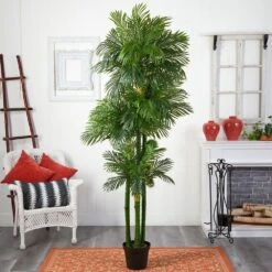 Indoor 7.5 Ft. Phoenix Artificial Palm Tree 7 Indoor 7.5 Ft. Phoenix Artificial Palm Tree -Artificial nearly natural artificial trees 5585 31 1000