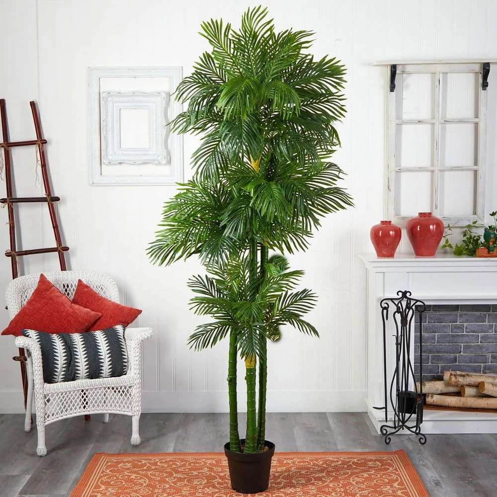 Indoor 7.5 Ft. Phoenix Artificial Palm Tree 5 Indoor 7.5 Ft. Phoenix Artificial Palm Tree - Image 3