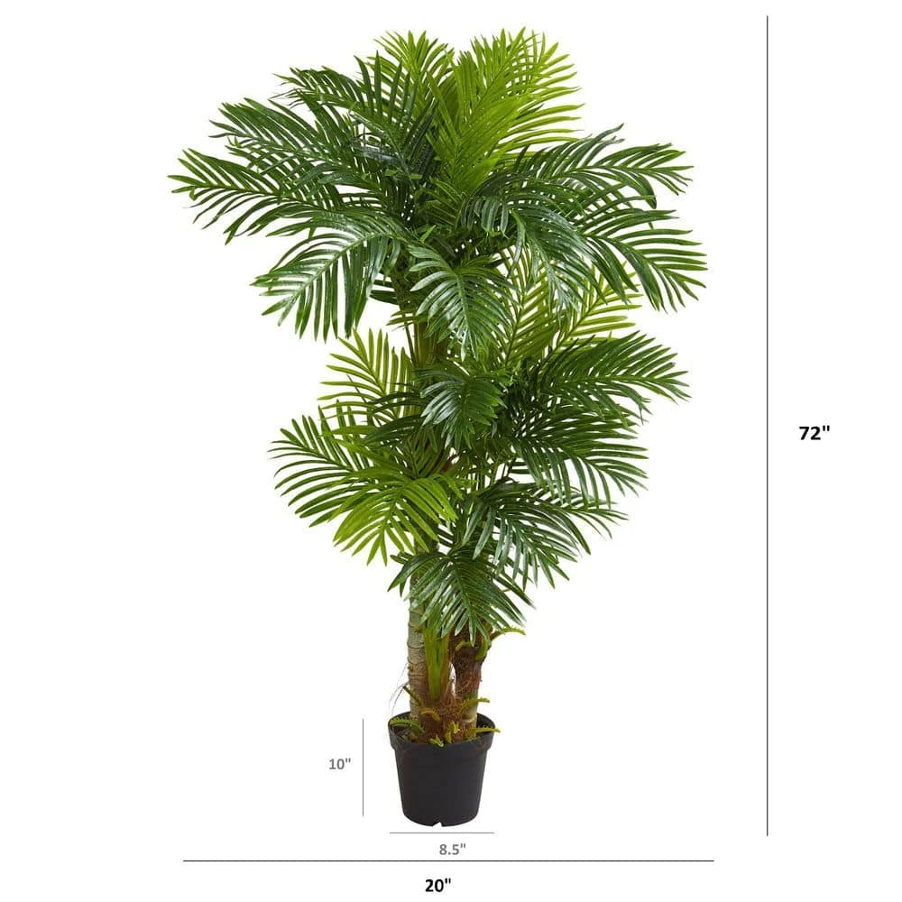 Indoor 6ft. Hawaii Artificial Palm 6 Indoor 6ft. Hawaii Artificial Palm - Image 4
