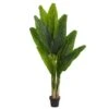 Indoor 6 Ft. Triple Stalk Banana Artificial Tree 1 Indoor 6 Ft. Triple Stalk Banana Artificial Tree -Artificial nearly natural artificial trees 5600 64 1000