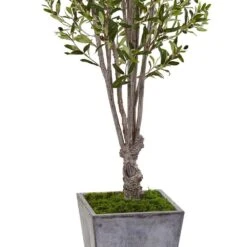 Indoor Olive Artificial Tree In Stone Planter 9 Indoor Olive Artificial Tree In Stone Planter -Artificial nearly natural artificial trees 5852 4f 1000