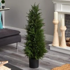 42 In. Artificial Cedar Tree -Artificial nearly natural artificial trees 5917 31 1000