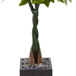 Indoor Money Artificial Tree In Black Square Planter -Artificial nearly natural artificial trees 5978 4f 1000