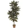 Indoor 5 Ft. Artificial Cordyline "Real Touch" Silk Plant 2 Indoor 5 Ft. Artificial Cordyline "Real Touch" Silk Plant -Artificial nearly natural artificial trees 6580 64 1000
