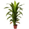 Real Touch 4 Ft. Artificial Green Dracaena Silk Plant 2 Real Touch 4 Ft. Artificial Green Dracaena Silk Plant -Artificial nearly natural artificial trees 6650 64 1000