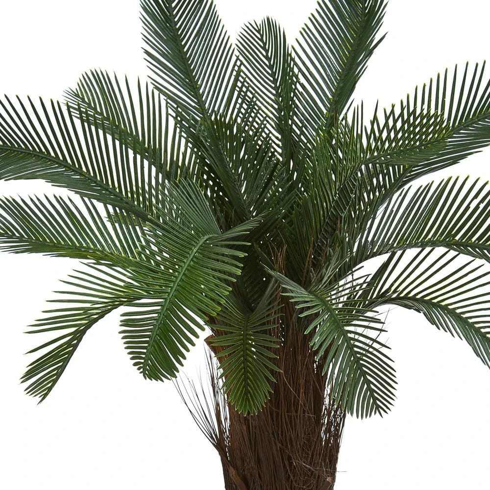 4 Ft. Artificial UV Resistant Indoor/Outdoor Cycas Tree 6 4 Ft. Artificial UV Resistant Indoor/Outdoor Cycas Tree - Image 4
