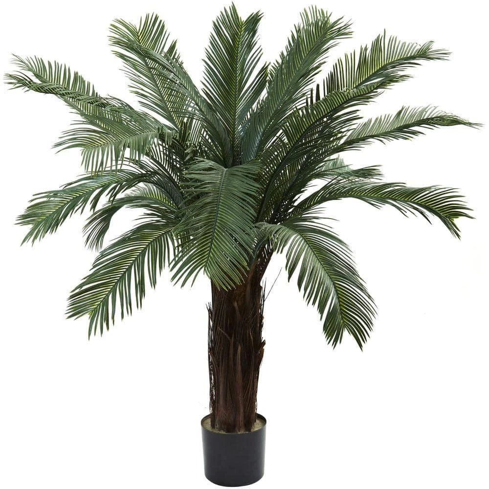 4 Ft. Artificial UV Resistant Indoor/Outdoor Cycas Tree 3 4 Ft. Artificial UV Resistant Indoor/Outdoor Cycas Tree