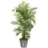63 In. Indoor/Outdoor Areca Palm Artificial Tree In Decorative Planter UV Resistant 2 63 In. Indoor/Outdoor Areca Palm Artificial Tree In Decorative Planter UV Resistant -Artificial nearly natural artificial trees 9736 64 1000
