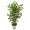 6 Ft. Indoor/Outdoor Areca Palm Artificial Tree In Planter UV Resistant 1 6 Ft. Indoor/Outdoor Areca Palm Artificial Tree In Planter UV Resistant -Artificial nearly natural artificial trees 9737 64 1000
