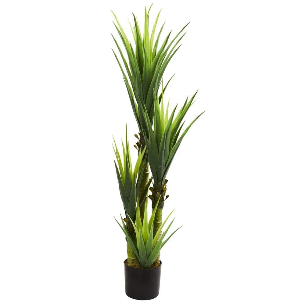 Indoor 4.5 Ft. Artificial Dracaena Plant 3 Indoor 4.5 Ft. Artificial Dracaena Plant