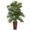 Indoor 32 In. Artificial H Green Areca Palm With Bamboo Vase Silk Plant 1 Indoor 32 In. Artificial H Green Areca Palm With Bamboo Vase Silk Plant -Artificial nearly natural artificial tropical plants 6675 64 1000