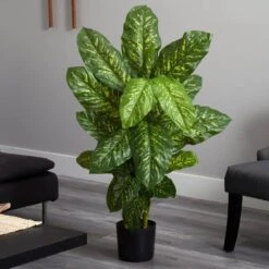 4 Ft. Artificial Real Touch Dieffenbachia Plant -Artificial nearly natural artificial tropical plants 6823 31 1000