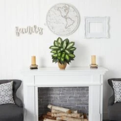 Indoor Dieffenbachia Artificial Plant In Ceramic Planter 13 Indoor Dieffenbachia Artificial Plant In Ceramic Planter -Artificial nearly natural artificial tropical plants 8051 31 1000