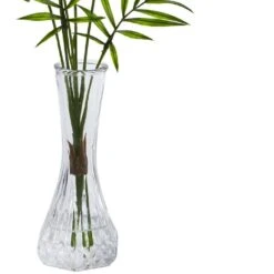 Indoor Mini Palm Artificial Plant In Vase (3-Set) -Artificial nearly natural artificial tropical plants 8086 s3 4f 1000