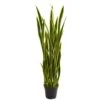 Indoor 5 Ft. Sansevieria Artificial Plant -Artificial nearly natural artificial tropical plants 8317 64 1000