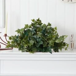 Indoor 12 In. ArtificialH Green Ivy Ledge Plant (Set On Foam) Silk Plant 7 Indoor 12 In. ArtificialH Green Ivy Ledge Plant (Set On Foam) Silk Plant -Artificial nearly natural artificial vines 6707 31 1000
