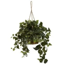 Artificial Philo Hanging Basket