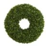 28 In. Boxwood Artificial Wreath 1 28 In. Boxwood Artificial Wreath -Artificial nearly natural decorative wreaths 4339 64 1000
