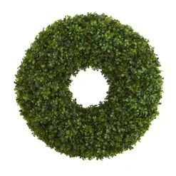 28 In. Boxwood Artificial Wreath