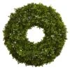 22 In. Artificial Boxwood Wreath 2 22 In. Artificial Boxwood Wreath -Artificial nearly natural decorative wreaths 4554 64 1000