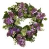 20 In. Artificial Hanel Lilac Wreath 2 20 In. Artificial Hanel Lilac Wreath -Artificial nearly natural decorative wreaths 4786 64 1000