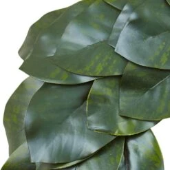 Magnolia Leaf 24 In. Artificial Wreath 10 Magnolia Leaf 24 In. Artificial Wreath -Artificial nearly natural decorative wreaths 4874 1f 1000